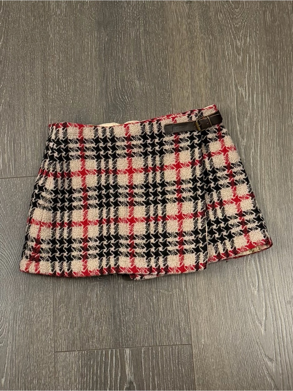 Burberry Kids Wool Wrap Skirt Sz 5